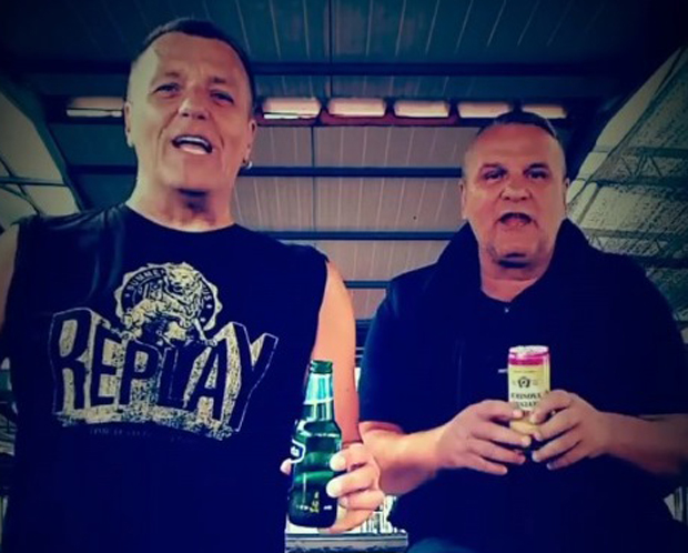 Ђуле и Срба из Ван Гога прославили крај ванредног стања: Кумови пивом наздравили на пијаци (ВИДЕО)


